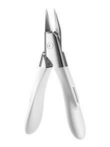 1 pieza Cortaúñas biselado - Herramienta podológica para uñas gruesas/encarnadas, diseño angulado tipo pico de águila y filo duradero (Spa/Regalo) - Negro - Ver 10