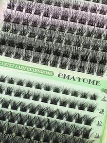 392 Personal Eyelash Book Cluster Extended False Eyelashes DIY At Home Cluster Eyelash Extended Makeup, Rzęsy, Rzęsy, Eyeliner Cluster, Cluster Eyelash, Naturalne, Puszyste Sztuczne Rzęsy, Odpowiednie Na Halloween, Boże Narodzenie, Makijaż