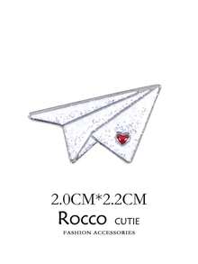 Broche único de avión, insignia de metal para decoración de mujeres, lindo alfiler de solapa para hombres, adecuado para mochilas, accesorios