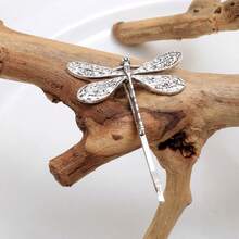 2pcs Elegant Vintage Dragonfly Metal Hair Clips, Minimalist Design, 5cm/1.97in Silver-Tone Alloy, Suitable For Women Everyday Decoration, Casual, Formal, Travel, School, Party, Holiday Gift, Claw Clips, Hair Claws, Hair Slide, Hair Barrettes