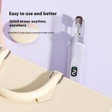 OBOVAY Random Style Professional Electric Nail Drill Polishing Machine, Dead Skin Removal, Art Sanding File Pen, Nails Polisher Grinder, Manicure Tools With A UV Lamp