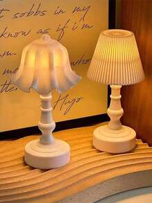 Đèn ngủ LED nhỏ cổ điển, phòng ngủ, đầu giường, ký túc xá, đèn trang trí tối giản mới lạ sáng tạo, đèn bàn nhỏ, đèn ngủ mini trang trí để bàn, đèn trang trí không gian mini hình hoa linh lan - Nhiều màu - Xem 7