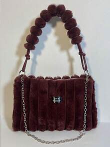 Batik-Plüsch-Schulter-Achseltasche, eine luxuriöse Damen-Schulter-Plüschtasche, quadratische Tasche, die charmant, elegant, modisch und stilvoll ist. Sie eignet sich für den täglichen Weg zur Arbeit oder Veranstaltungen von Frauen, Hochzeiten, Tanzveranstaltungen, Abendessen/Bankette und kann zu Kleidern, Abendgarderobe, Urlaubskleidern, Geburtstagskleidern, Lässig kleidern, Yogakleidern kombiniert werden.