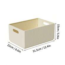 1pc Home Kitchen Storage Box, Drawable Folding Storage Box, Dining Room Storage Box, Retractable Drawer Type Storage Box, Home Storage Box, Storage Artifact, Cabinet Storage Snack And Miscellaneous Separate Storage Box, Back To School Dormitory Space Storage Box