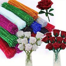 330 Stück/110 Stück bunte verdrehbare Pfeifenreiniger Stäbe, festliche glänzende Metalldraht für Weihnachten, DIY Bastelmaterialien für Zuhause, Küche und Partydekorationen - Verschiedenfarbig - Übersicht 4