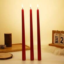 Suport de lumânare lung, colorat, în stil european, galvanizat, en-gros, fără fum și fără miros, pentru cină acasă