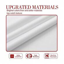 1/4/5/6/35 件圣诞标语、圣诞老人、雪人图案装饰数码印花桌布和椅套套装 - 室内家具桌防尘可洗桌布，适用于室内餐厅装饰、家庭聚会、送礼、节日派对氛围装饰