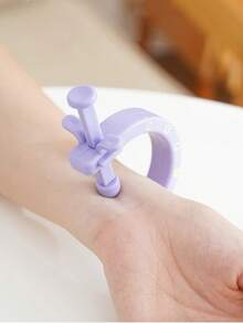 Aparat de masaj compact cu acupresiune cu 12 niveluri pentru ameliorarea țesuturilor profunde - ușor de blocat și eliberat, instrument manual ușor, potrivit pentru mâini, încheieturi și articulații