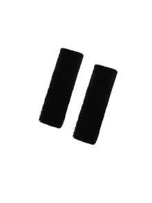 2 pièces Housses de ceinture de de voiture, Épaulettes de ceinture de en peluche douce, Housses de protection universelles pour ceinture de