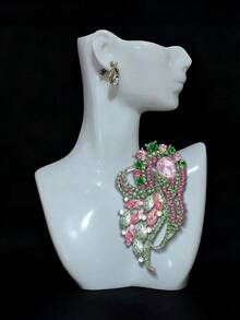 Women Brooch, Lapel Pin & Scarf Ring - Crystal Glass - View 16