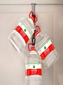 3 cái/1 cái Móc cửa dễ lắp đặt - Giá treo áo khoác bằng kim loại chắc chắn để treo quần áo, mũ và túi xách - Thiết kế tiết kiệm không gian, thích hợp cho phòng ngủ, ký túc xá và tủ - Xám - Xem 3