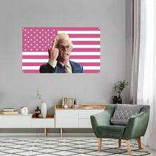 Sortez, Intello 150*90cm avec 4 œillets en laiton, bannière esthétique rose pour dortoir, fan art de mauvais garçon morose, décoration murale TSITP Conrad