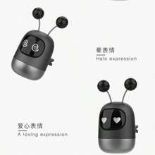 Creative Robot Car Air Freshener, Fragrance Diffuser, Cute & Long-Lasting Car Air Freshener, Car Decor Accessory, No Battery Needed, Great Gift For Family And Friends, Robot Car Vent Clip Fragrance Suitable For Christmas, Halloween, Valentine's Day, New Year, Birthday (Random Color)