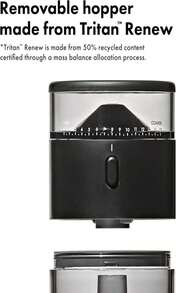 OXO Brew Compact Conical Burr Coffee Grinder - 白色 - 查看 6