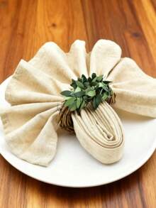 Navigation Themed Artificial Vine Napkin Ring, 4/6/12-Piece Natural Style Table Decoration (Table Decor), Suitable For Weddings, Parties, Mother's Day, And Home Dining Atmosphere, Table Decoration Gifts