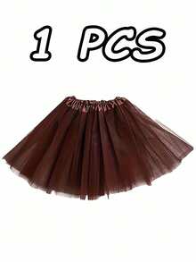 适合 3-12 岁女孩的芭蕾舞裙，三层芭蕾舞服装，适合万圣节家庭派对芭蕾舞圣诞节礼物 - 彩色 - 查看 17