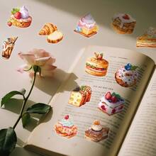 56 Creative, Cute, High-Definition And Waterproof Pet Transparent Stickers For InS-Style Dessert Cakes - 1 - 查看 4