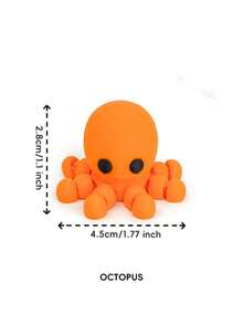 [Juguetes de animales coloridos] Conjunto de 5/10 piezas de juguetes de animales en miniatura impresos en 3D de colores vibrantes | Perfecto para calendarios de adviento navideños, regalos de fiesta y rellenos de calcetines, fabricados con material PLA con enlaces a presión móviles Figuras de animales impresas en 3D, juguetes flexibles articulados para fidget, decoración de escritorio linda, regalos de fiesta, rellenos de bolsas de regalo