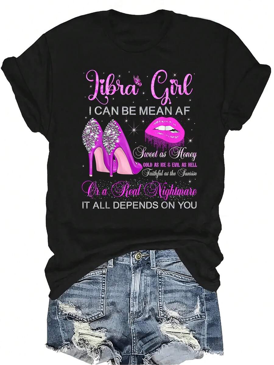 Women T-Shirts - Black - View 1