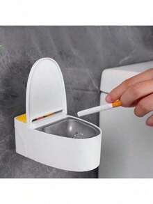 Cenicero de baño montado en la pared, cenicero personalizado para el hogar para la sala de estar o el baño con tapa, bandeja para fumar de alta calidad