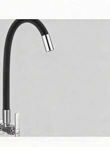 El grifo de primera marcha todo de cobre negro con un tubo de silicona de 50 cm de largo y una interfaz universal de 4 puntos es adecuado para cocinas y baños familiares, y el material todo de cobre es duradero, y el agua espumosa es suave, lo cual es adecuado para amas de casa y propietarios de decoración.