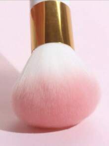 1 pièce Grosse brosse à poudre, brosse de maquillage polyvalente, brosse poudre de finition douce et portable, brosse à poussière pour nail art