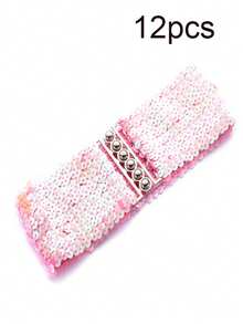 12件-9件-5件-1件 90厘米-60厘米亮片松紧腰带，女式扣腰带，镜面亮片腰带，时尚腰带，女士秋季腰带，秋季，万圣节 - A - 查看 29