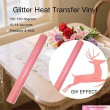Glitter Heat Transfer Vinyl - Easy To Cut And - Multicolor - View 57