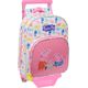 Safta Backpack 185+Suitcase 705 "Baby Pig" Functional - Pink - View 2