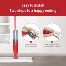 4-Pack Microfiber Spray Mop Refill Pads - Compatible With ProMist MAX Spray Mop Systems - 4 - View 7