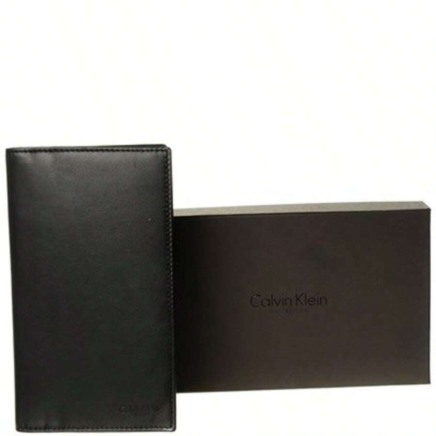 Calvin Klein Long Wallet Black - Negro - Ver 1