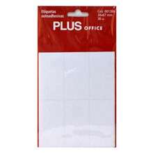 campus Etiquetas autocolantes Plus Office 53 x 100 mm 15 etiquetas 5 folhas - 34mm x 67mm 30 etiquetas 5 folhas - Ver 1