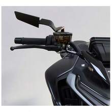 (Plastic) Motorcycle Mirror Universal 10MM And 8MM Contact Lenses Motorcycle Wing Side Mirror Rotating Rearview Mirror Compatible With 390 250 MT-07 Kawasaki Z400Z650Z90Z1000, Etc. - A - View 6