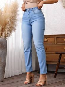 Women Jeans - Azul Claro - View 2