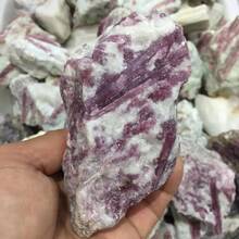 100% Natural Pink Tourmaline Crystal Mineral Asymmetrical Rough Stone Specimen Rock Rare Original Reiki Chakra Home Room Decor 1pc - Pink - View 5