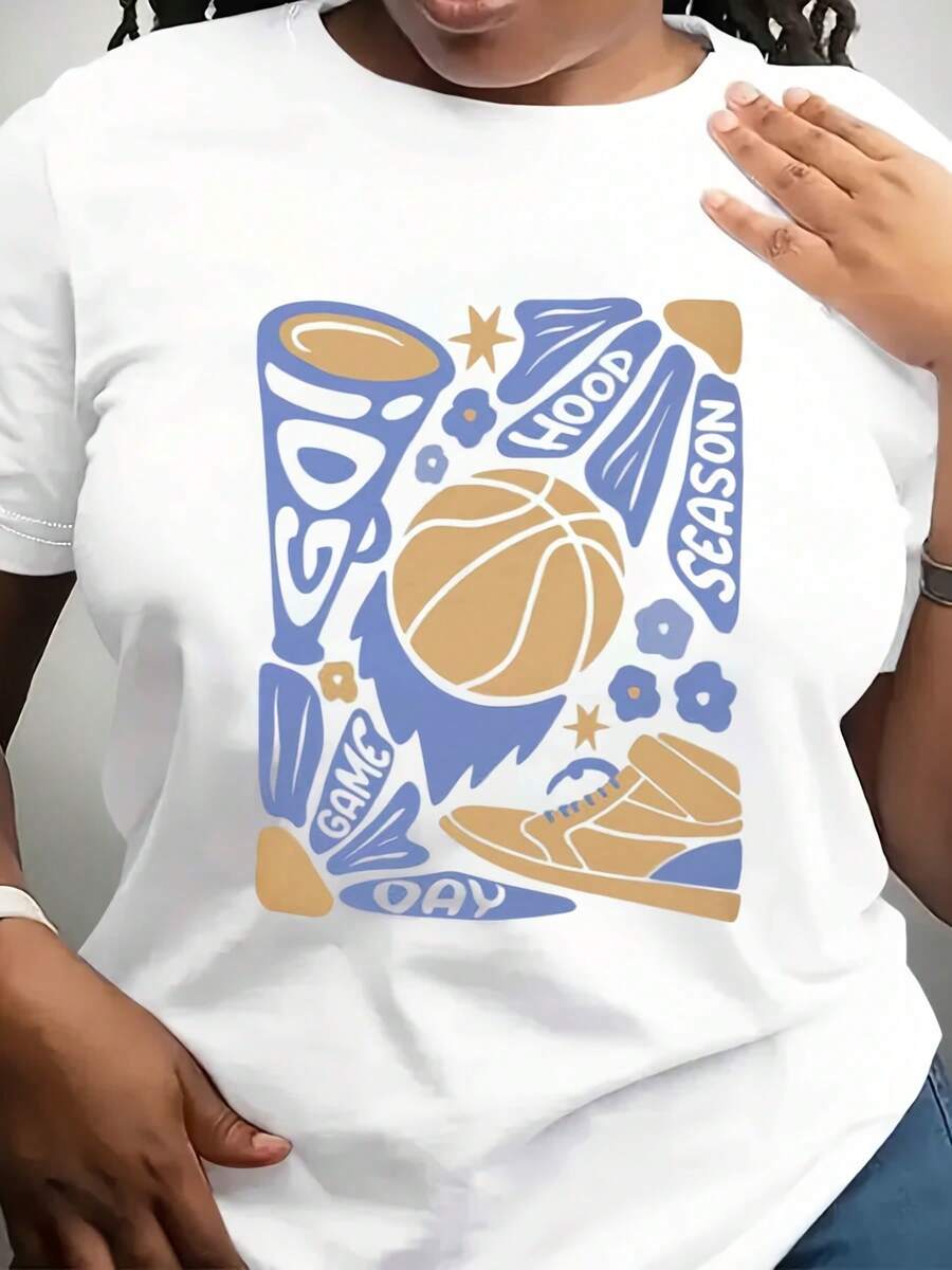 Retro Basketball Game Day Unisex T-Shirt,220g