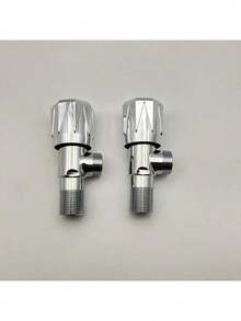 304 Stainless Steel High Pressure Angle Valve - Waterproof Valve Fittings, Suitable For RVs, Bathrooms, Water Heaters, Hydraulic And Pneumatic Piping Systems - G1/2 Universal Threaded Standard, Metal Structure, Popular Halloween Item