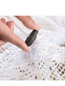 Bolsa de malla para lavadora, 30 X 40 cm, equipada con un tope de cuerda, bolsa de lavandería exquisita para evitar que la ropa se deforme