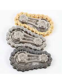 Nuevo juguete antiestrés de giro de dedo con cadena de engranaje de rueda de coche creativa para adolescentes