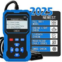 Enhanced Universal OBD Scanner Car Engine Fault Code Reader CAN Diagnostic Scan Tool, Read And Clear Error Codes For 1996 Or Newer OBD2 Protocol Vehicle