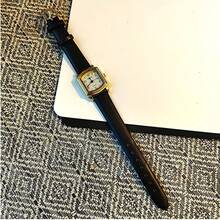 MINI LEATHER Quartz Women's Watch [Si] - 金色 - 查看 1