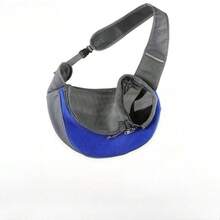 1pc Pet Hammock Carrier, Breathable Mesh Travel Tote Bag, Suitable For Cats & Small Dogs, Lightweight Portable Gear With Airline-Grade Breathable Material