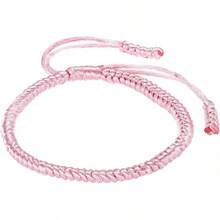 Women String Bracelets - Baby Pink - View 8