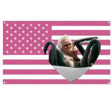 Sortez, Intello 150*90cm avec 4 œillets en laiton, bannière esthétique rose pour dortoir, fan art de mauvais garçon morose, décoration murale TSITP Conrad