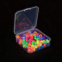 Bộ 2/4/6 hộp nhựa vuông trong suốt, kích thước 4.5cm/1.77inch, hộp đựng trong suốt có nắp gập, hộp đựng hạt nhỏ, hộp đựng đồ thủ công mini, đồ trang sức, vật dụng nhỏ, trang trí phòng. - Trong sáng - Xem 9