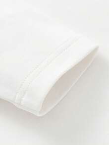 Balabala Camiseta de manga larga para niña preadolescente, Otoño/Invierno 2025, Parte superior de corte holgado para niños y niñas, Uso diario