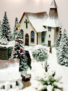 10 pezzi Alberi di pino innevati in miniatura da 5 cm/1,9 pollici a 7 cm/2,8 pollici, piccoli alberi di Natale simulati di pino Norby, alberi di Natale artificiali verdi, alberi di pino innevati con fiocchi di neve, decorazioni natalizie, alberi di pino invernali in miniatura per decorazioni per la casa, per decorazioni natalizie, decorazioni per micropaesaggi, esposizione da tavolo, forniture per feste di Natale