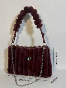 Batik-Plüsch-Schulter-Achseltasche, eine luxuriöse Damen-Schulter-Plüschtasche, quadratische Tasche, die charmant, elegant, modisch und stilvoll ist. Sie eignet sich für den täglichen Weg zur Arbeit oder Veranstaltungen von Frauen, Hochzeiten, Tanzveranstaltungen, Abendessen/Bankette und kann zu Kleidern, Abendgarderobe, Urlaubskleidern, Geburtstagskleidern, Lässig kleidern, Yogakleidern kombiniert werden.