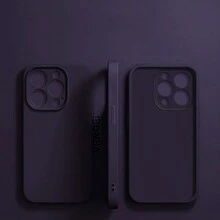 VRNOEI New Lens Protector Phone Case Compatible With IPhone 16 15 11 14 13 12 17 Pro Max Cases Compatible With IPhone 17 Air 16 14 15 Plus Case Shockproof Back Cover - Dark Purple - View 16