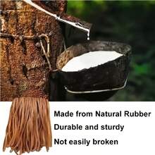 50 Synthetic Rubber Yellow Multi-Purpose Elastic Bands, 63mm Diameter, Durable And Highly Elastic, Suitable For Office, School And Home Use